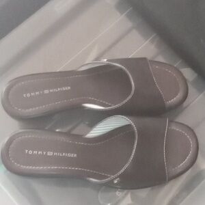 Tommy Hilfiger Slides- Womans size 7/8